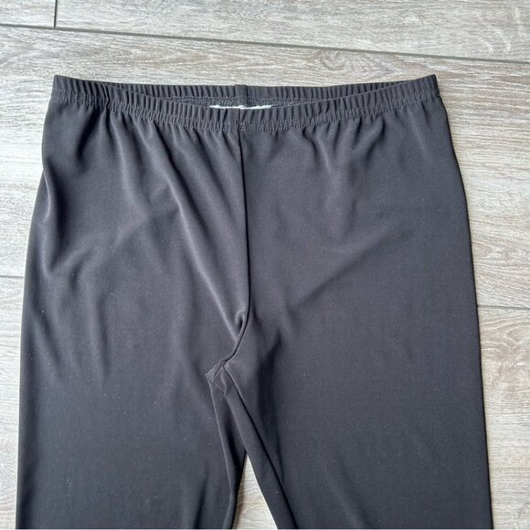 Joseph Ribkoff Ruched Jersey Stretchy Capri Pants - Picture 3 of 9